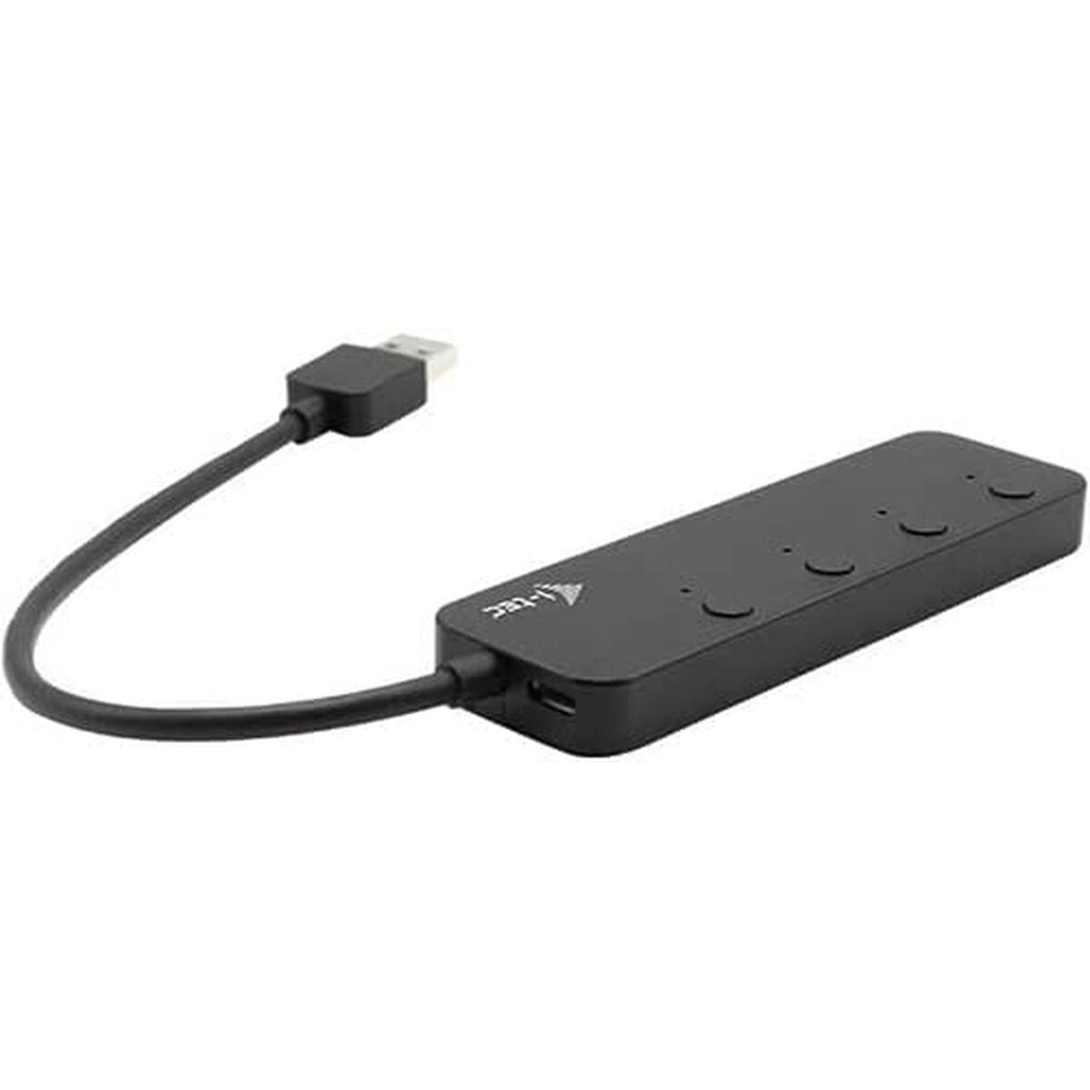 Hub USB 4 Ports i-Tec U3CHARGEHUB4 Noir